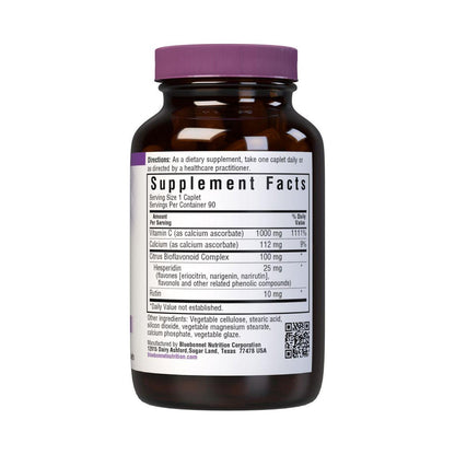 Bluebonnet Buffered Vitamin C 1000 mg, 90 Vegetables Capsules Vitamins & Supplements Pasteur Pharmacy
