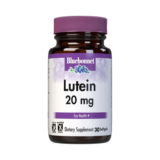 BlueBonnet Lutein Softgels, 20 mg, 30 Count Dietary Supplements Pasteur Pharmacy