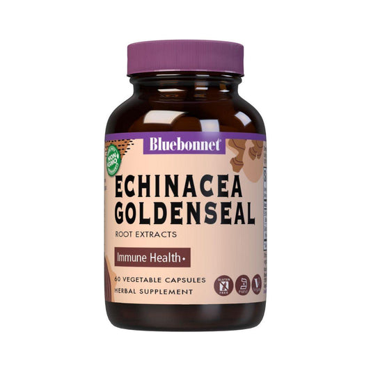 Bluebonnet Standardized Echinacea Goldenseal Root Extract, 60 Vegetables Capsules Dietary Supplements Pasteur Pharmacy