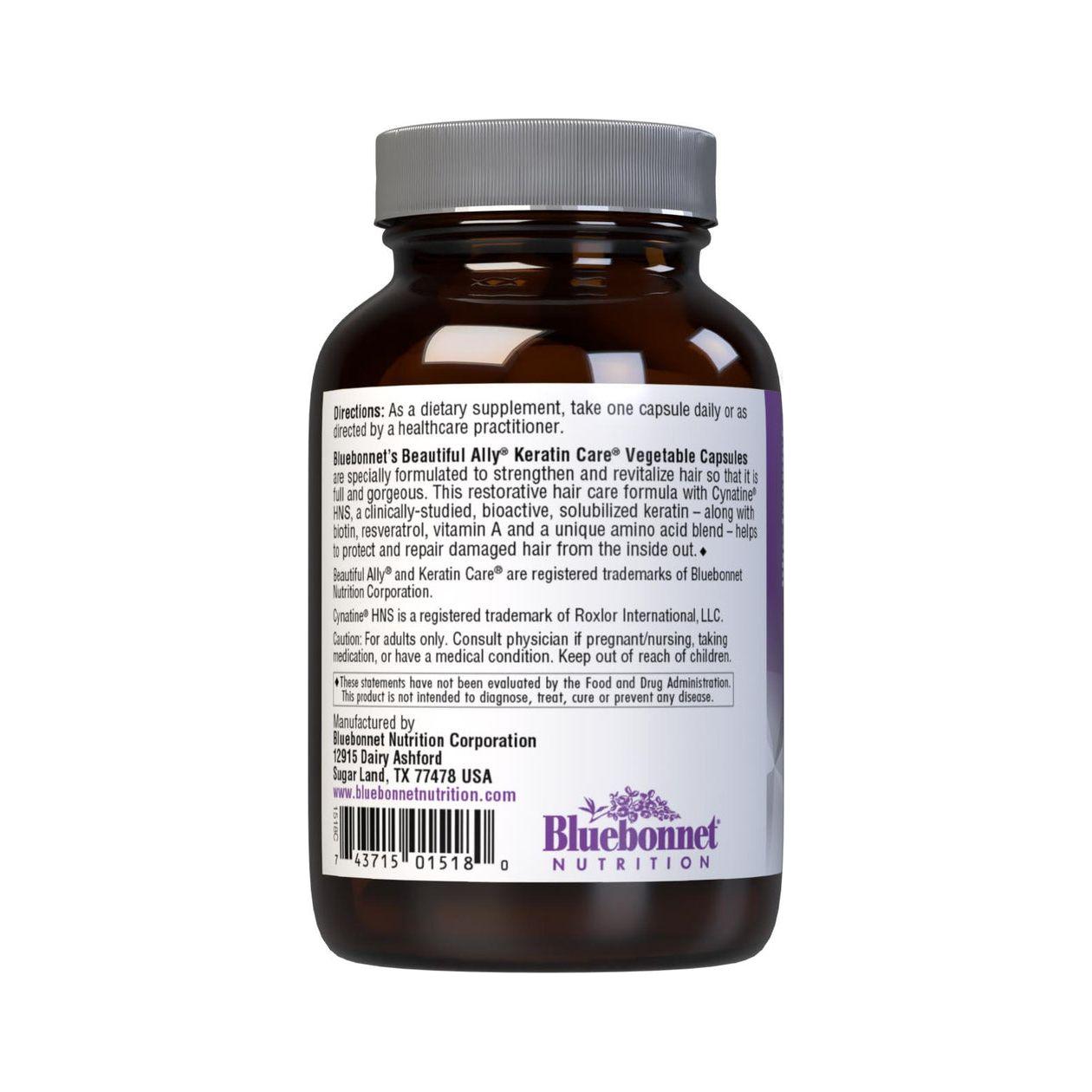 Bluebonnet Beautiful Ally Keratin Care 30 Vegetable Hair Supplement Pasteur Pharmacy