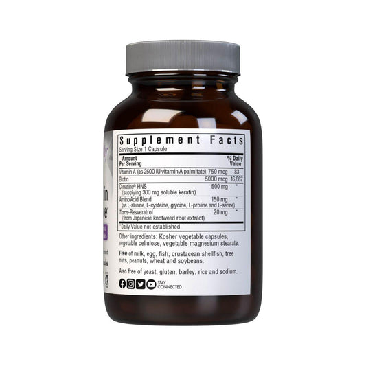 Bluebonnet Beautiful Ally Keratin Care 30 Vegetable Hair Supplement Pasteur Pharmacy