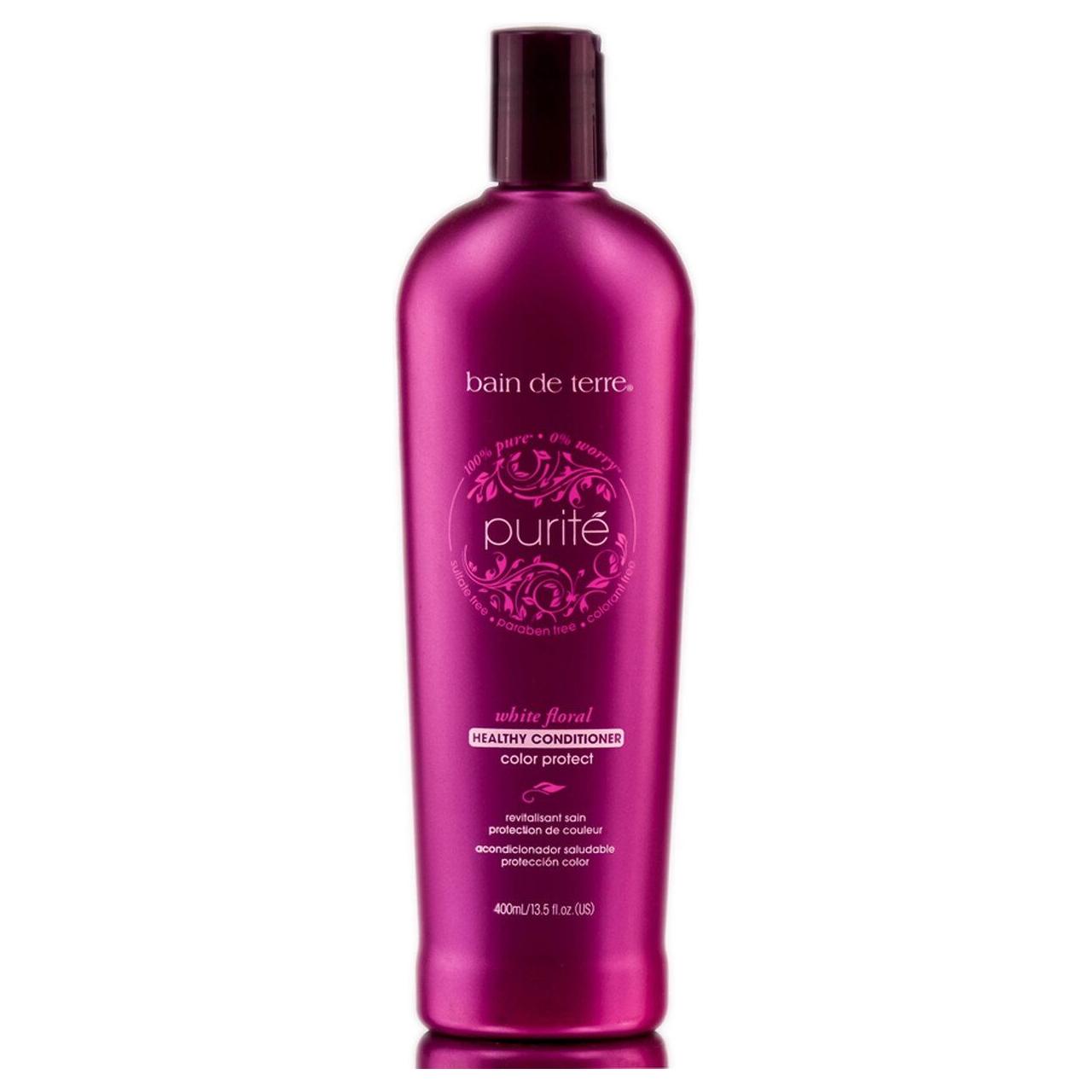 Bain De Terre Purite White Floral Color Protect Conditioner 13.5 fl oz Hair Conditioner Pasteur Pharmacy