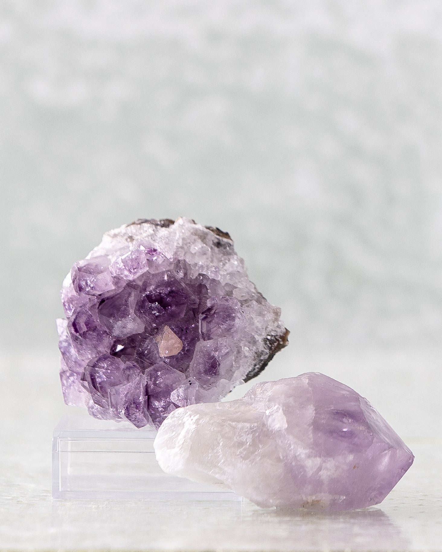 Nourish and Refine Amethyst Point Crystals Nourish and Refine