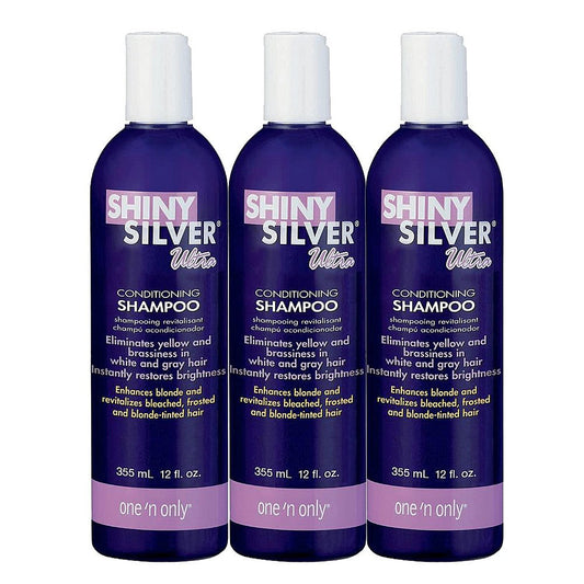One N' Only Conair Shiny Silver Ultra 'n Conditioning Shampoo - 12 Fl Oz Shampoo Pasteur Pharmacy