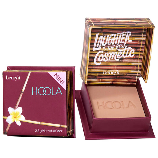 Benefit Cosmetics Hoola Poudre Bronzante Mate – Poudre bronzante clean, soyeuse et au fini naturel pour un usage quotidien
