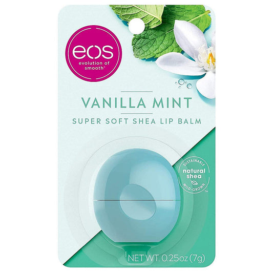 eos Visibly Soft Lip Balm Sphere, Vanilla Mint, 0.25 Oz Lip Balms & Treatments Pasteur Pharmacy