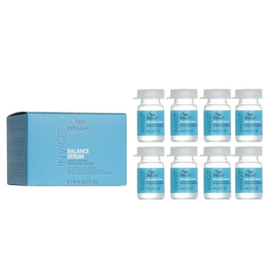 Wella Invigo Balance Anti Hair Loss Serum 8x6ml/0.2oz Hair Loss Treatments Pasteur Pharmacy