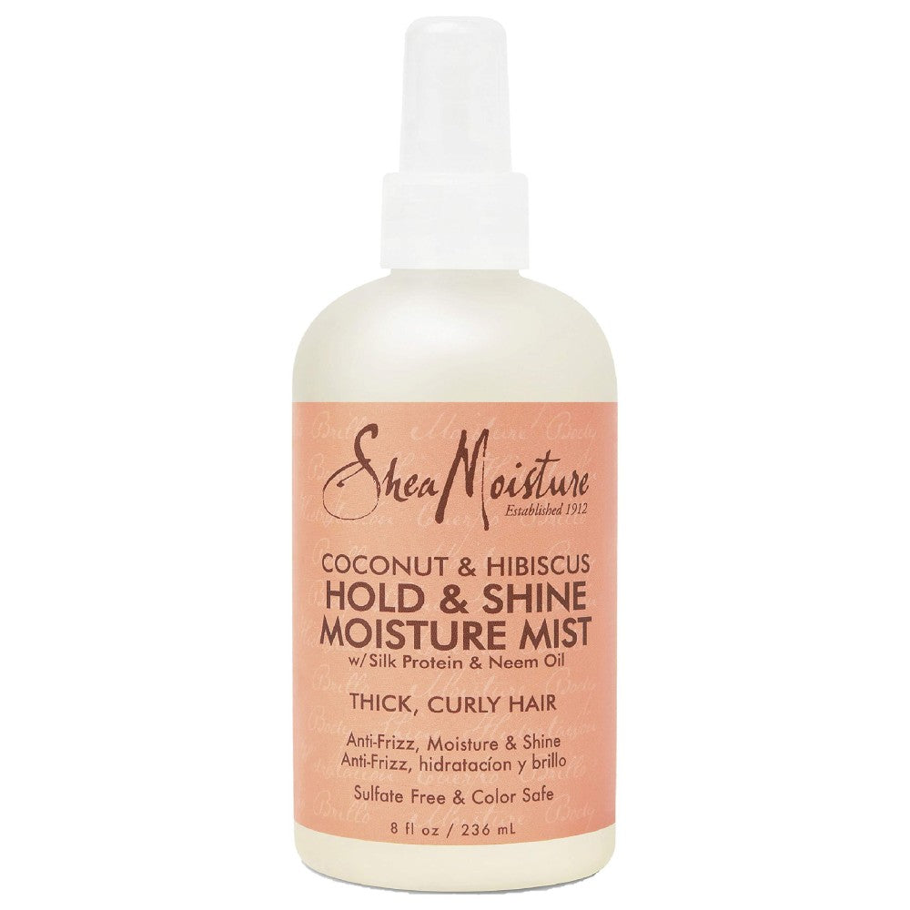 SheaMoisture Coconut & Hibiscus Hold & Shine Mist 8 Oz Hair Care Pasteur Pharmacy