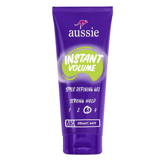 Aussie Instant Volume Style Defining Hair Gel, Styling For Straight And Wavy - 7 Ounce Hair Care Pasteur Pharmacy