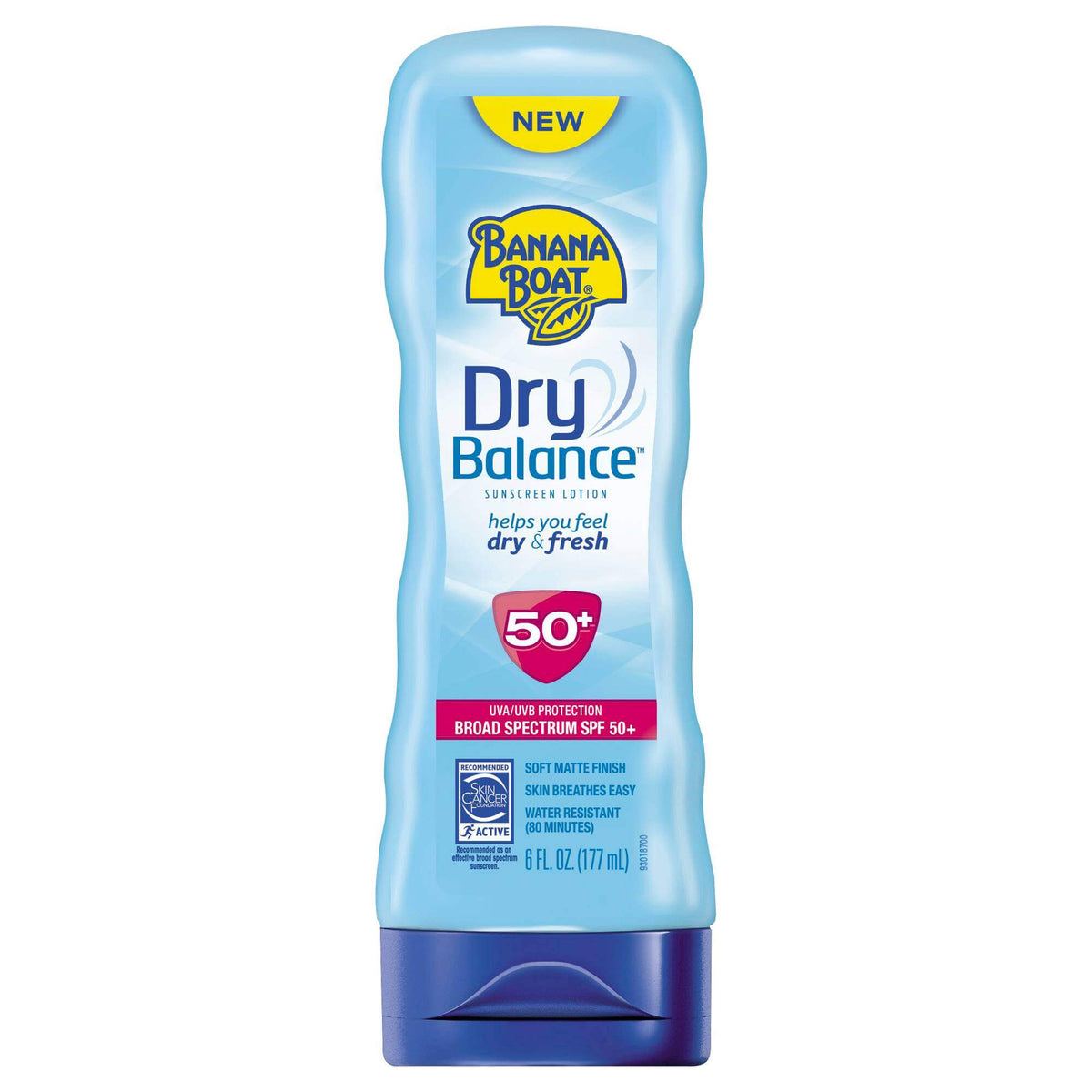 Banana Boat Dry Balance Broad Spectrum Sunscreen Lotion, Spf 50+ 6 Ounce