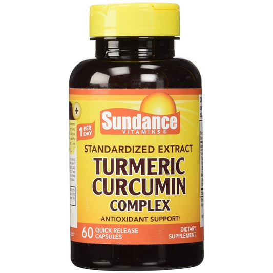 Sundance® Turmeric Curcumin Complex Capsules Vitamins & Supplements Pasteur Pharmacy