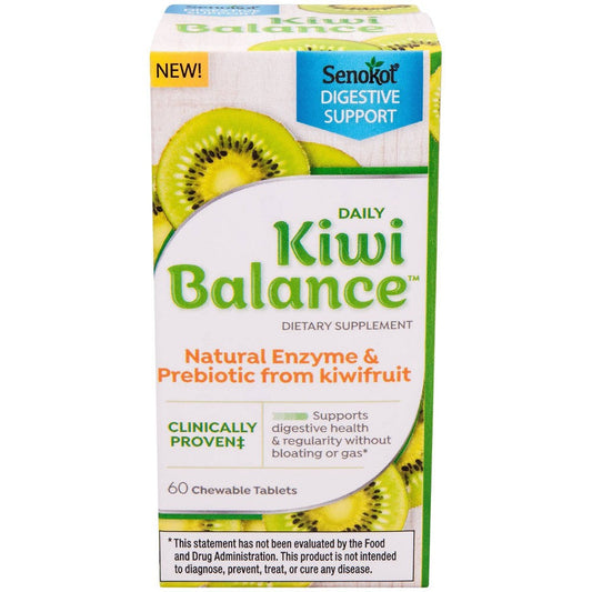 Senokot Daily Kiwi Balance Digestion & Regularity Support Dietary Supplement Chewable Tablet Vitamins & Supplements Pasteur Pharmacy