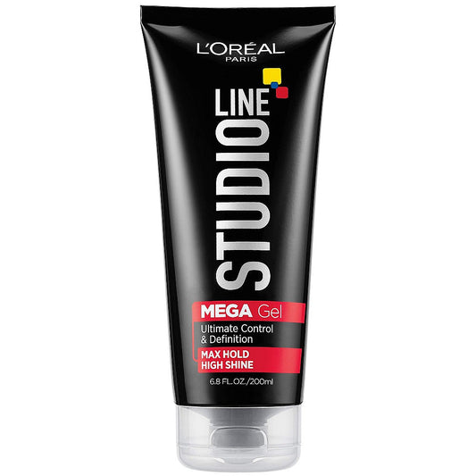 L'Oreal Studio Line Mega Gel, Maximum Hold – 6.8 fl oz Hair Care Pasteur Pharmacy