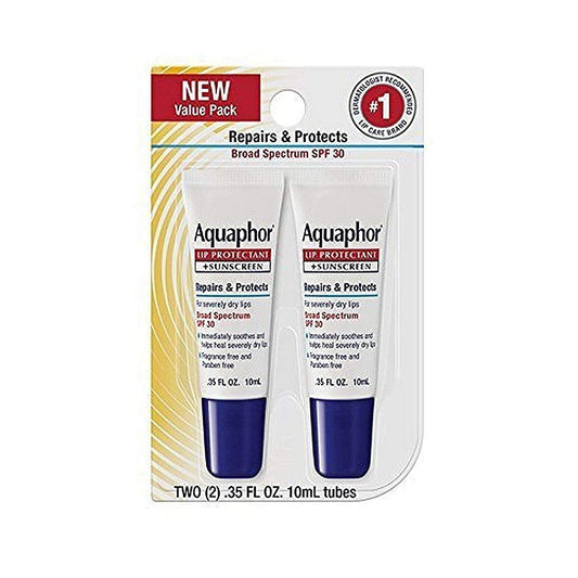 Aquaphor Lip Repair + Protect Broad Spectrum SPF 30, Lip Balm Stick, 10ml Lip Balms & Treatments Pasteur Pharmacy