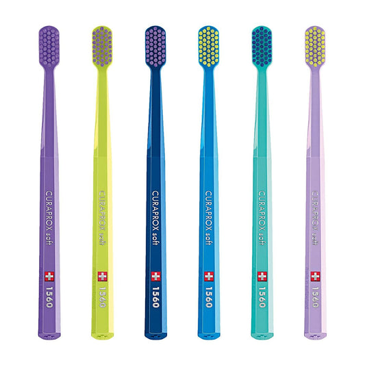 Curaprox 1560 Soft Toothbrush (Assorted Colors) Oral Care Pasteur Pharmacy