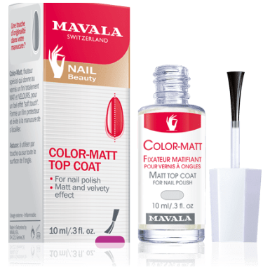 Mavala Color-Matt Top Coat 0.3 oz Nail Polish Pasteur Pharmacy