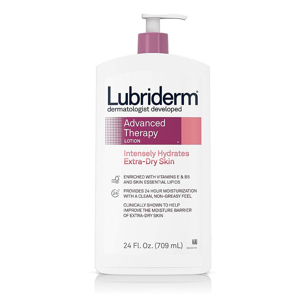 Lubriderm Advanced Therapy Lotion For Extra Dry Skin - 24 Fl Oz Lotion & Moisturizer Pasteur Pharmacy