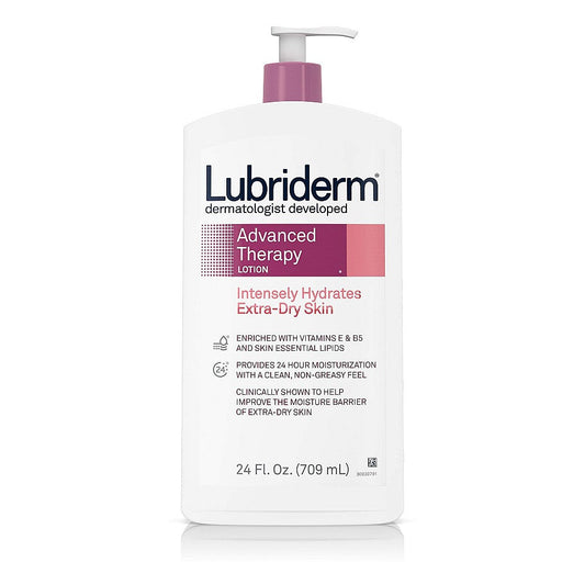 Lubriderm Advanced Therapy Lotion For Extra Dry Skin - 24 Fl Oz Lotion & Moisturizer Pasteur Pharmacy