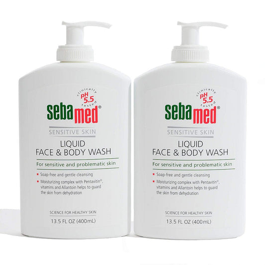 Sebamed Face And Body Wash Liquid, For Sensitive Skin, 13.5 Oz Body Wash Pasteur Pharmacy