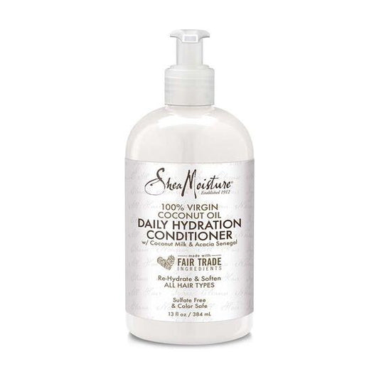 Shea Moisture Virgin Coconut Oil Daily Hydration Conditioner 384ml Hair Conditioner Pasteur Pharmacy