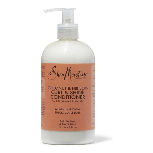 SheaMoisture Coconut & Hibiscus Conditioner, Curl & Shine 384ml Conditioner Pasteur Pharmacy