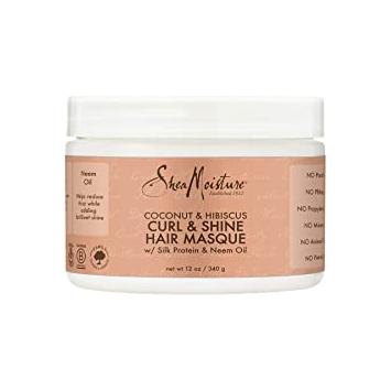 SheaMoisture Coconut & Hibiscus Hair Masque 340g Hair Masque Pasteur Pharmacy