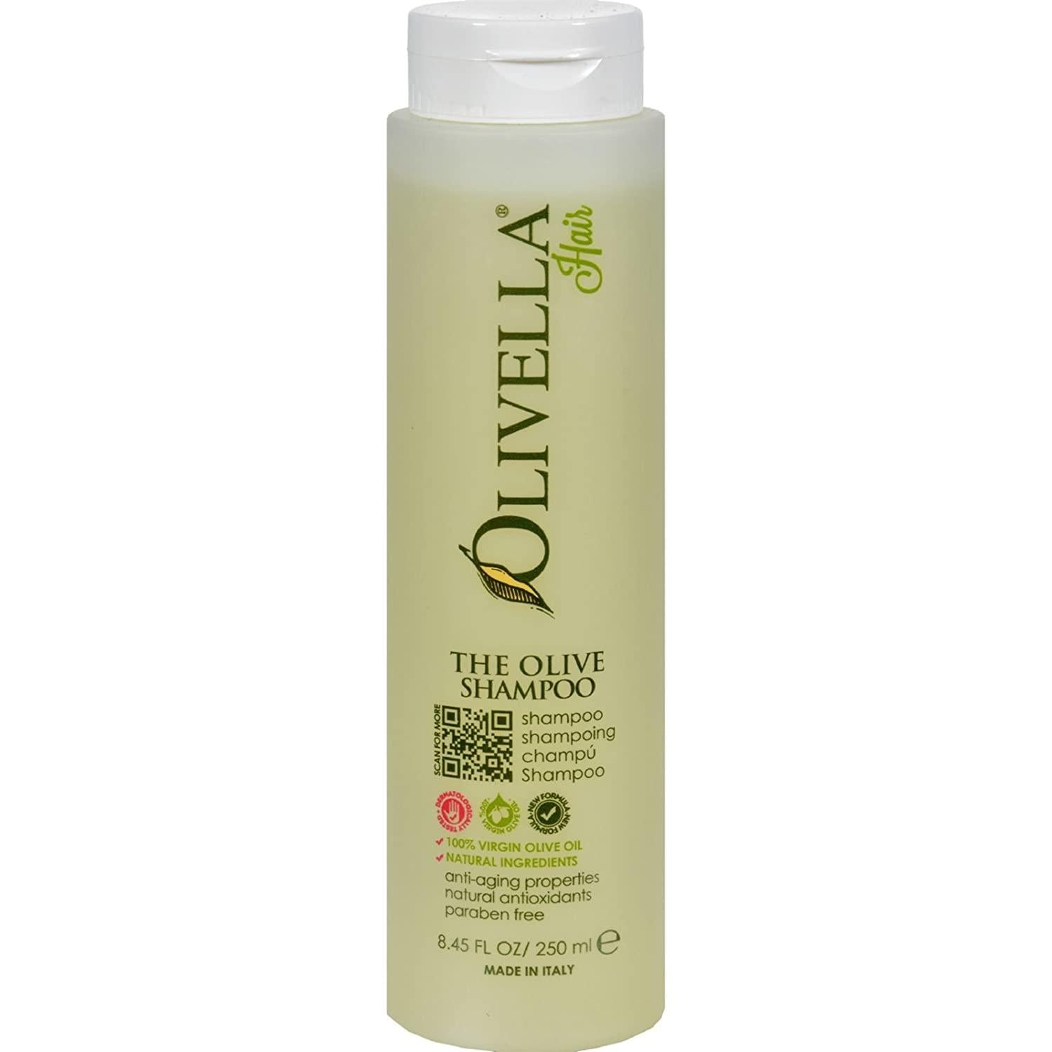 Olivella The Olive Shampoo Natural Formula 8.5 fl oz Shampoo Pasteur Pharmacy