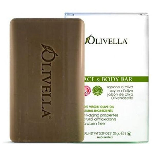 Olivella Classic All Natural Olive Oil Face & Body Soap 5.29 oz Face & Body Soap Pasteur Pharmacy