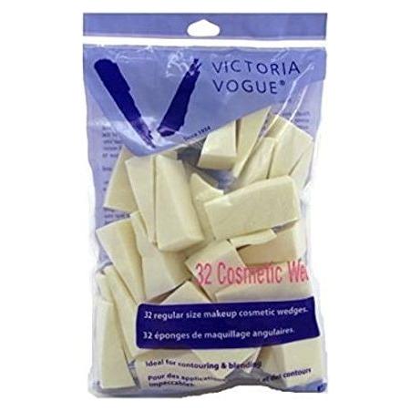 Victoria Vogue Cosmetic Wedges 32 Count Regular Size Cosmetic Wedges Pasteur Pharmacy