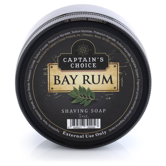 Captain's Choice S Shaving Soap Bay Rum Shaving & Grooming Pasteur Pharmacy
