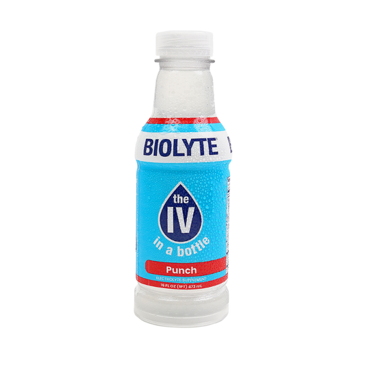 Biolyte Premium Fruit Punch Electrolyte Supplement 16 Fl Oz Water Pasteur Pharmacy