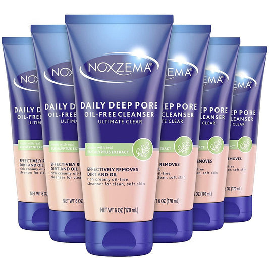 Noxzema Ultimate Clear Daily Deep Pore Face Cleanser - 6oz Skin Care Pasteur Pharmacy