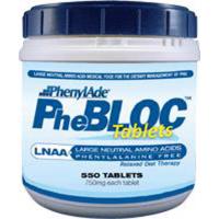 Applied Nutrition PhenylAde PheBLOC LNAA Tablet, 750mg, 550 Tabletes Fitness & Nutrition Pasteur Pharmacy