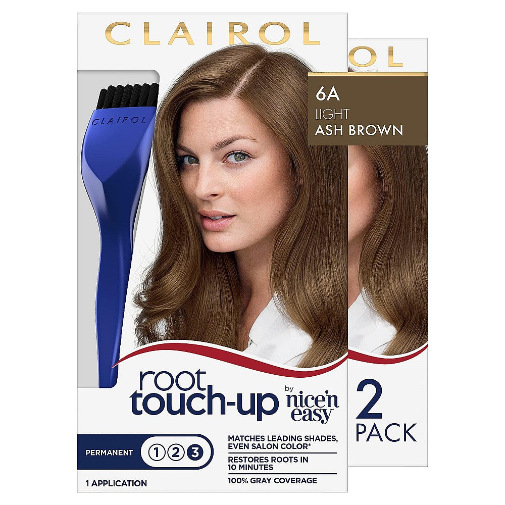Clairol Permanent Hair Color, Light Ash Brown Shades 6A Hair Color Pasteur Pharmacy