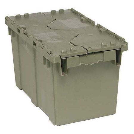 Quantum Storage Systems Gray Attached Lid Container, Plastic Cabinets & Storage Pasteur Pharmacy