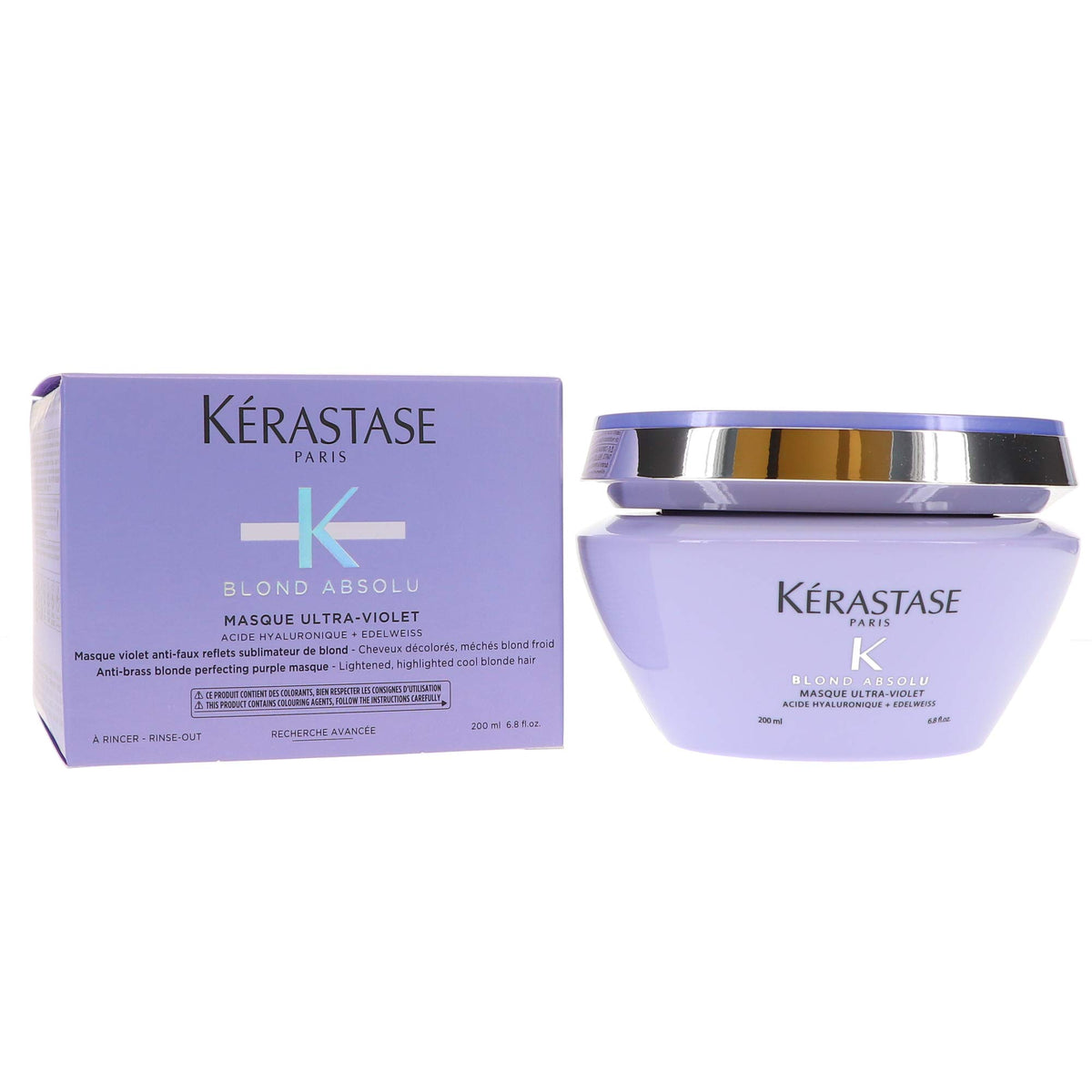 Kerastase Blond Absolu Masque Ultra Violet 6.8 Oz Unisex Masks Pasteur Pharmacy