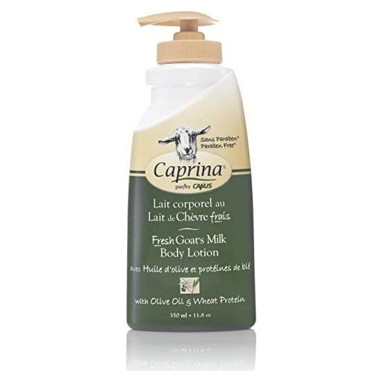 Canus Caprina Body Lotion Olive Oil & Wheat Protein Goats Milk 11.8 Oz SkinCare Pasteur Pharmacy