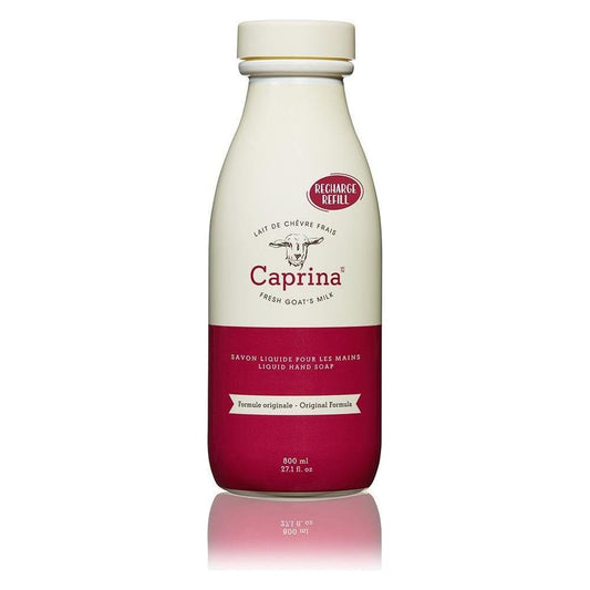 Canus Caprina Fresh Goat's Milk Liquid Hand Soap Refill 27.1 oz Bath Pasteur Pharmacy