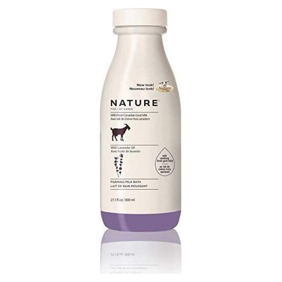 Nature By Canus Foaming Milk Bath, Lavender Oil 27.1 Oz, Bath Pasteur Pharmacy