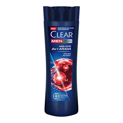 Champú anticaspa Clear Men - Tratamiento para el cuero cabelludo | 12 oz fl
