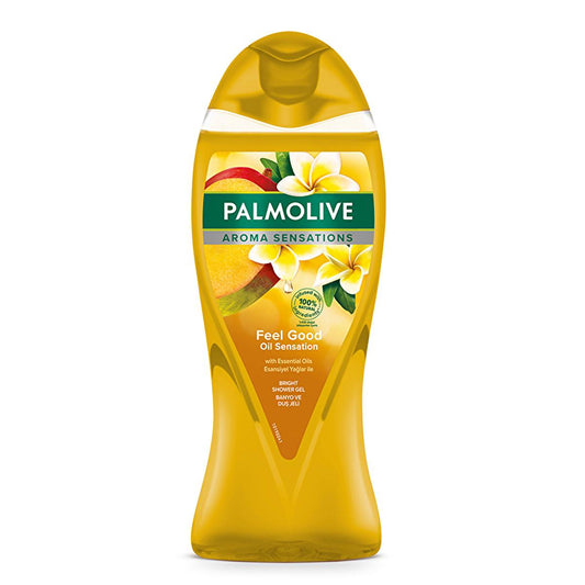 Gel douche Palmolive Naturals aux huiles essentielles et au jus de mangue - Gel douche écologique pour peaux sensibles