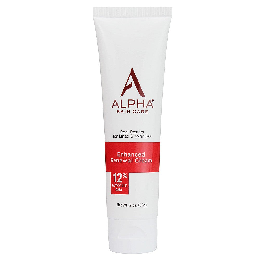 Alpha Hydrox Skin Care - Enhanced Renewal Cream, 12% Glycolic AHA, Real Skin Care Pasteur Pharmacy