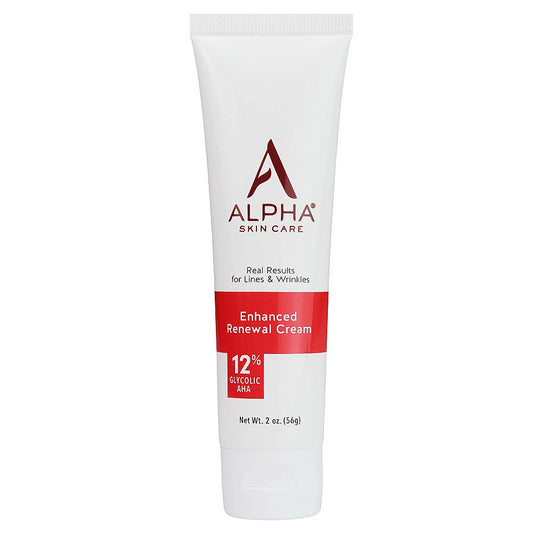 Alpha Hydrox Skin Care - Enhanced Renewal Cream, 12% Glycolic AHA, Real Skin Care Pasteur Pharmacy