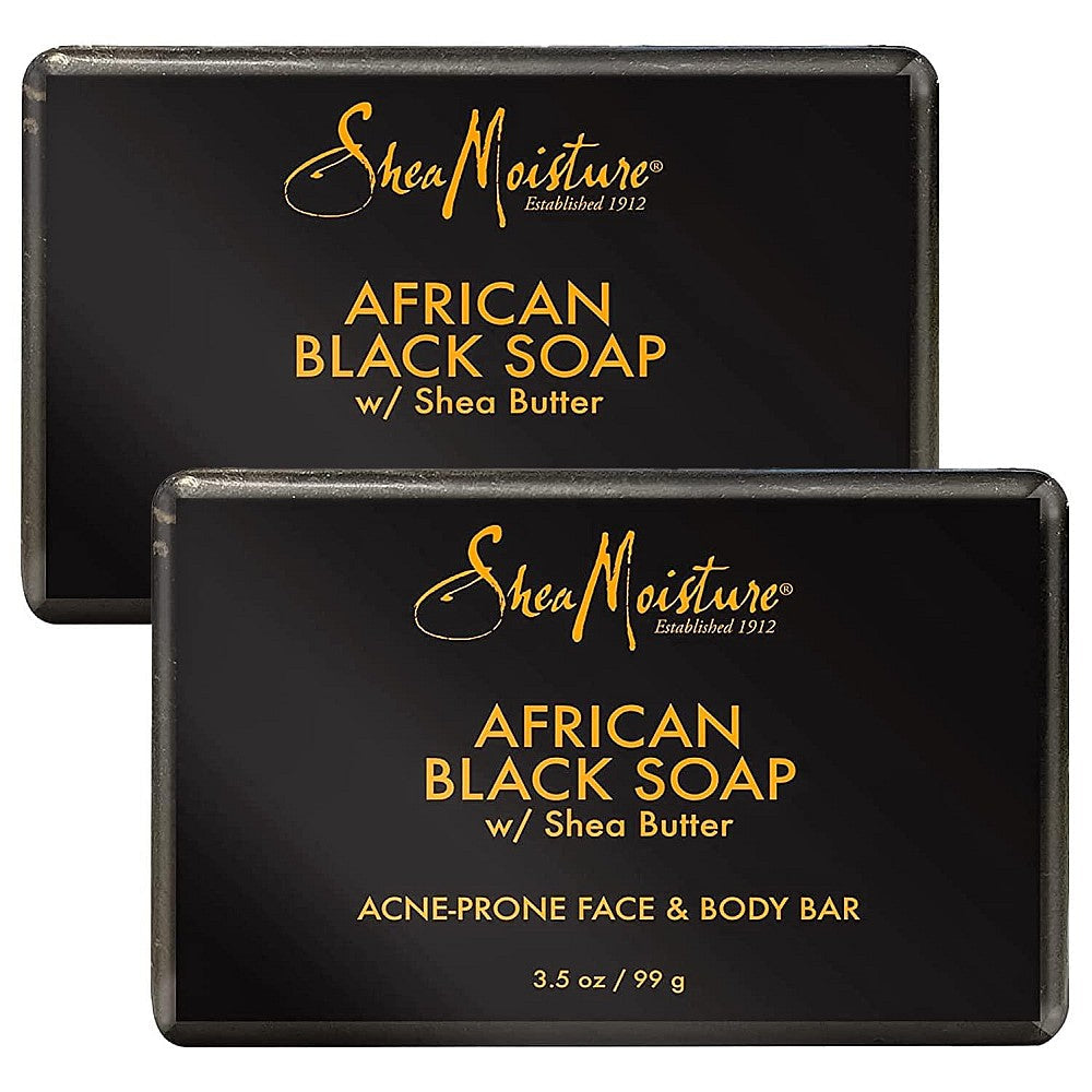 Shea Moisture African Black Bar Soap 3.5 Oz Bar Soap Pasteur Pharmacy