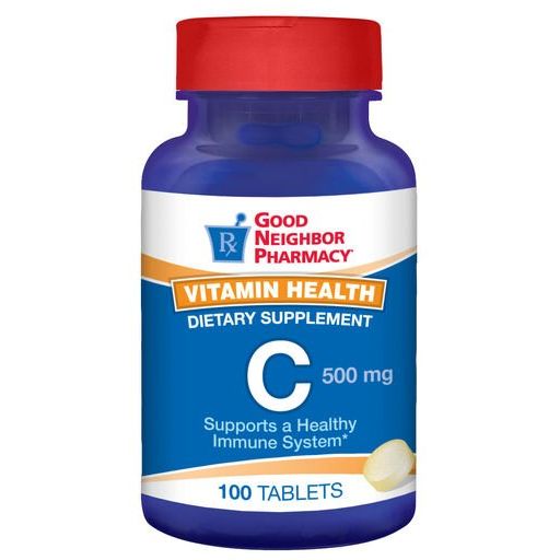 21st Century GNP Vitamin C 500mg Supplement 100 / 500 Tablets Vitamins & Supplements Pasteur Pharmacy