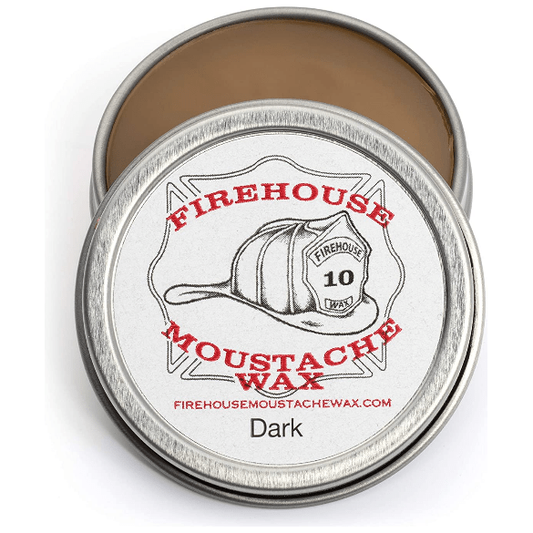 Firehouse Dark Moustache Wax 1 oz Moustache Wax Pasteur Pharmacy