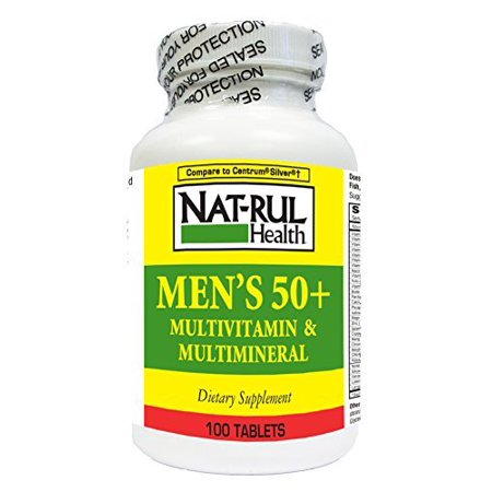 Nat-rul Health Mens 50+ Multivitamin And Multimineral Health Care Pasteur Pharmacy