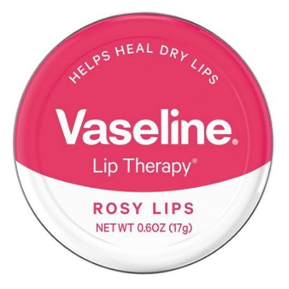 Vaseline Lip Therapy Rosy Lips Tin, 0.6 oz Lip Balms & Treatments Pasteur Pharmacy