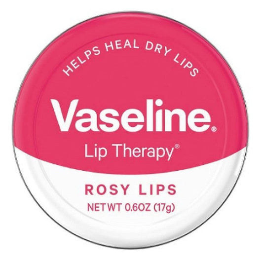 Vaseline Lip Therapy Rosy Lips Tin, 0.6 oz Lip Balms & Treatments Pasteur Pharmacy