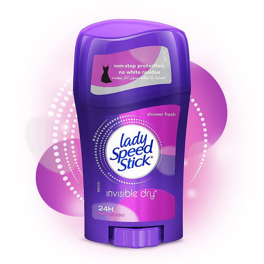 Lady Speed Stick Invisible Dry Antiperspirant/Deodorant Shower Fresh Deodorant Pasteur Pharmacy